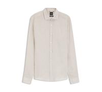 BOSS Regular-Fit Hemd aus gewaschenem Leinen - Style C-LIAM-SP-262, 50567827 Hellbeige XXL