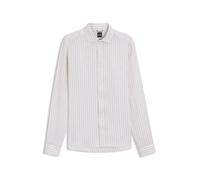 BOSS Regular-Fit Hemd aus Leinen mit Streifen-Muster - Style C-LIAM-SP-262, 50567855 Beige gestreift XXL