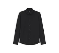 BOSS Regular-Fit Hemd aus Performance-Stretch-Jersey - Style P-JOE-kent-C1-222, 50567182 Schwarz 43