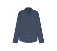 BOSS Regular-Fit Hemd aus Performance-Stretch-Jersey - Style P-JOE-S-K-261, 50555764 Dunkelblau 39