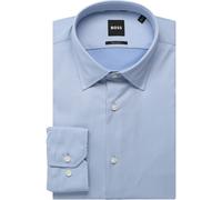 BOSS Regular Fit Hemd hellblau, Einfarbig