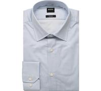 BOSS Regular Fit Hemd hellblau, Gestreift