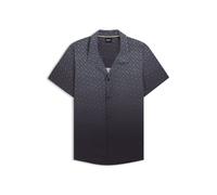 BOSS Regular-Fit Hemd mit Monogramm-Print im Dégradé-Stil - Style Vale_Shirt, 50534342 Dunkelgrau XXL
