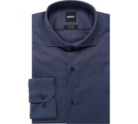 BOSS Regular Fit Hemd Open Blue, Gestreift