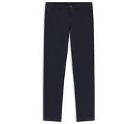 BOSS Regular-Fit Hose aus elastischem Baumwoll-Satin - Style Chino-Regular-1, 50534378 Dunkelblau 34/36