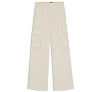 BOSS Regular-Fit Hose aus Krepp mit Cargotaschen - Style Tianamia1, 50556626 Natur 36