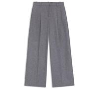 BOSS Regular-Fit Hose aus softem Flanell mit weitem Beinverlauf - Style Tiana4, 50548280 Grau 40