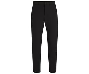 BOSS Regular-Fit Hose aus wasserabweisendem Stretch-Gewebe - Style T_Commuter-Reg, 50534305 Schwarz 44