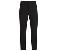 BOSS Regular-Fit Hose aus wasserabweisendem Stretch-Gewebe - Style T_Commuter-Reg, 50534305 Schwarz 50