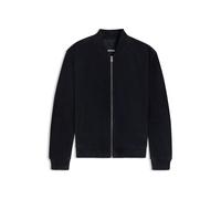 BOSS Regular-Fit Jacke aus Veloursleder - Style H-Muller, 50543213 Dunkelblau 50