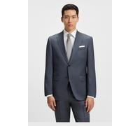 BOSS Regular-Fit Sakko aus Schurwoll-Serge - Style H-Jeckson-B1, 50469172 Dunkelgrau 46