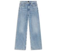 Straight-Jeans BOSS ORANGE "MARLENE HR 11.0 Premium Damenmode", Damen, Gr. 29, Länge 32, medium blau 421, Denim/Jeans, Obermaterial: 100% Baumwolle, unifarben, straight fit lang, Jeans Straight-Jeans,