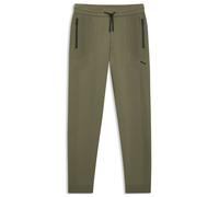 BOSS Regular-Fit Jogginghose mit Jacquard-Streifen - Style KN_Active Push TR, 50553769 Olive XXL