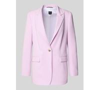 BOSS Regular Fit Longblazer mit Reverskragen Modell 'JOCALUAH' in Pink, Größe 38