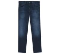BOSS Regular-Fit Maine Jeans aus blauem Denim mit softem Touch - Style H-Re.Maine, 50550938 Dunkelblau 34/34