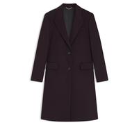 BOSS Regular-Fit Mantel aus Wolle mit steigendem Revers - Style Classin, 50548371 Dunkellila 42