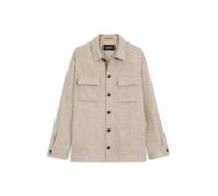 BOSS Regular-Fit Overshirt aus Schurwolle, Seide und Leinen - Style L-Corvin-2PP-251, 50560865 Beige 52