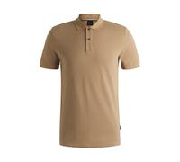 BOSS Regular-Fit Poloshirt aus Baumwoll-Piqué - Style Pallas_IN, 50504381 Beige XL