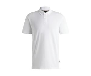 BOSS Regular-Fit Poloshirt aus Baumwoll-Piqué - Style Pallas_IN, 50504381 Weiß XXL