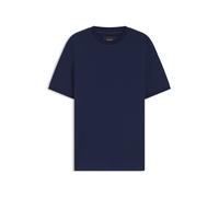 BOSS Regular-Fit Poloshirt aus Baumwoll-Seiden-Jacquard - Style L-Tesar 141, 50565889 Dunkelblau L