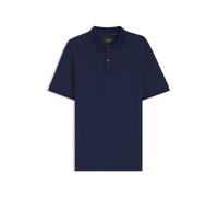 BOSS Regular-Fit Poloshirt aus Baumwolle und Seide mit Jacquard-Struktur - Style L-Perry 141, 50565893 Dunkelblau XL