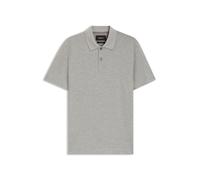 BOSS Regular-Fit Poloshirt aus Baumwolle und Seide - Style L-Perry 88, 50549163 Hellgrau XXXL