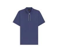 BOSS Herren H-Paras 65 ME Regular-Fit Poloshirt aus merzerisierter Baumwolle Dunkelblau M