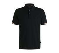 BOSS Regular Fit Poloshirt Kurzarm schwarz