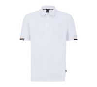 BOSS Herren Poloshirt PARLAY, weiss, Gr. XL