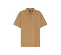 BOSS Regular-Fit Poloshirt mit Zip - Style C-Pei 90, 50564941 Beige XXL