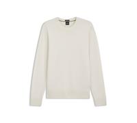 BOSS Regular-Fit Pullover aus Merinowolle - Style H-Leno, 50565469 Natur XL