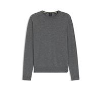 BOSS Regular-Fit Pullover aus reinem Kaschmir - Style H-Emigliore, 50546690 Grau S