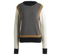 BOSS Regular-Fit Reitsport-Pullover in Colour-Block-Optik - Style AMIRA KNITWEAR JUMPER, B6W1006 Silber L
