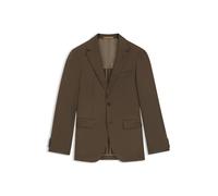 BOSS Regular-Fit Sakko aus Schurwoll-Mix mit strukturierter Wolle - Style L-Jeff-FP-253, 50555911 Khaki 48