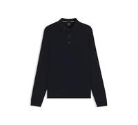 BOSS Regular-fit Strick-Poloshirt Aus Schurwolle