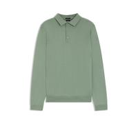 BOSS Regular-Fit Strick-Poloshirt aus Schurwolle - Style Lancione, 50476355 Hellgrün L