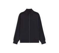 BOSS Regular-Fit Sweatshirt mit tonalem Jacquard-Tape - Style SW_Union Tape FZ, 50564098 Dunkelblau XXXL