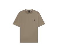 BOSS Regular-Fit T-Shirt aus Baumwolle mit Double-B-Monogramm - Style C-Taut 01, 50520298 Hellbraun XXL