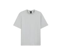 BOSS Regular-Fit T-Shirt aus Baumwolle mit erhabener Jacquard-Struktur - Style C-Taut 118, 50565159 Hellblau XXL