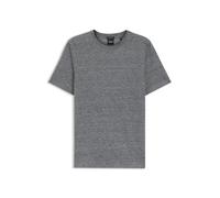 BOSS Regular-Fit T-Shirt aus Baumwolle und Leinen - Style H-Thompson 235, 50559163 Dunkelblau XXXL