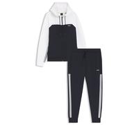 BOSS Regular-Fit Trainingsanzug aus Stretch-Baumwolle - Style SW_Colorblock HD TT, 50565904 Weiß / Dunkelblau XL