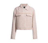 BOSS Regular-Fit Tweed-Jacke - Style Jetona, 50537976 Hellrosa 40