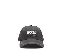 BOSS Reitsport-Cap mit fünf Bahnen und Logo-Details - Style CLASSIC CAP WHITE, B1U1601 Schwarz ONESI