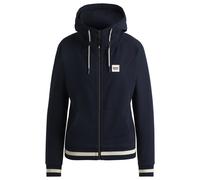 BOSS Reitsport-Hoodie aus italienischer Stretch-Baumwolle mit Reißverschluss - Style RIVA ZIP HOODIE SKY CAPTAIN, B6W1201 Dunkelblau XS