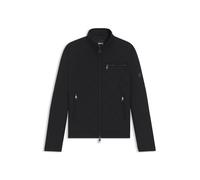 BOSS Reitsport-Steppjacke mit wasserabweisendem Finish - Style RIAN MOTORBIKER JACKET, B7M1402 Schwarz XXL