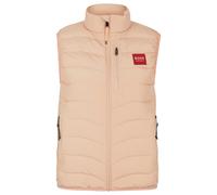 BOSS Reitsport-Steppweste mit Logo-Aufnäher aus Silikon - Style LYNN PUFFER VEST, B3W1404 Hellorange XXS