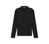 BOSS Reitsport-Trainingshemd mit Logo-Aufnäher - Style RACHEL TRAINING SHIRT, B7W0405 Schwarz XS