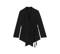 BOSS Relaxed-Fit Blazer aus Woll-Mix mit Gabardine-Struktur - Style Joscara, 50553914 Schwarz 34