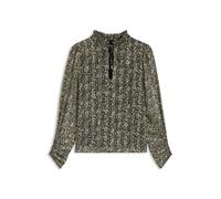 BOSS Relaxed-Fit Bluse aus bedrucktem Seersucker - Style C_BERODEO, 50544052 Gemustert 36