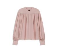 BOSS Relaxed-Fit Bluse aus Crêpe de Chine - Style C_Bethena, 50564732 Hellrosa 42